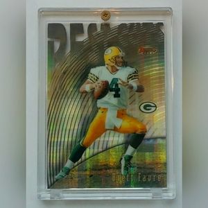 1997 TOPPS BEST CUTS ATOMIC REFRACTOR BRETT FARVE - BC5